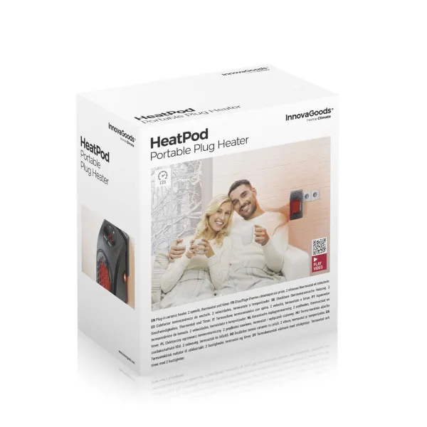 Plug-in Ceramic Heater Heatpod InnovaGoods 400W