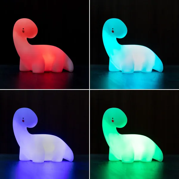 Dinosaur Multicolour LED Lamp Lightosaurus InnovaGoods