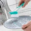 Scourer Brush with Handle and Soap Dispenser Cleasy InnovaGoods