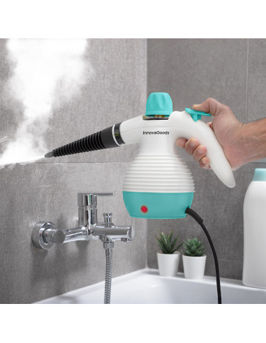 Multi-purpose, 9-in-1 Hand-held Steamer with Accessories Steany InnovaGoods 0,35 L 3 Bar 1000W