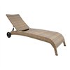 Deck chair WICKER cappuccino