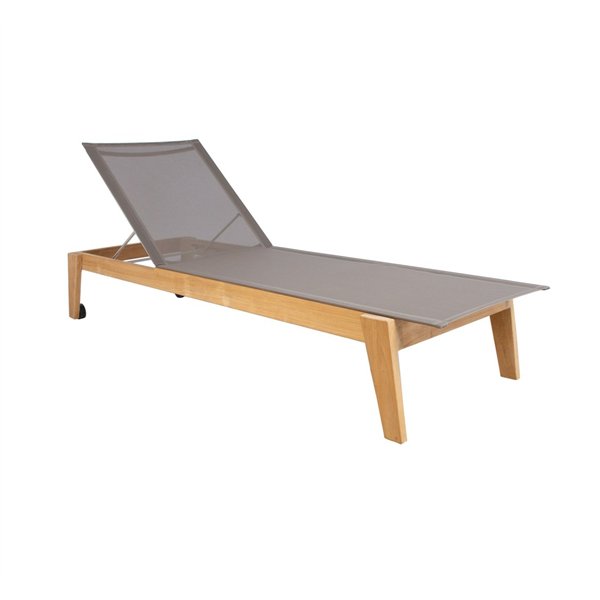 Deck chair BALI beige