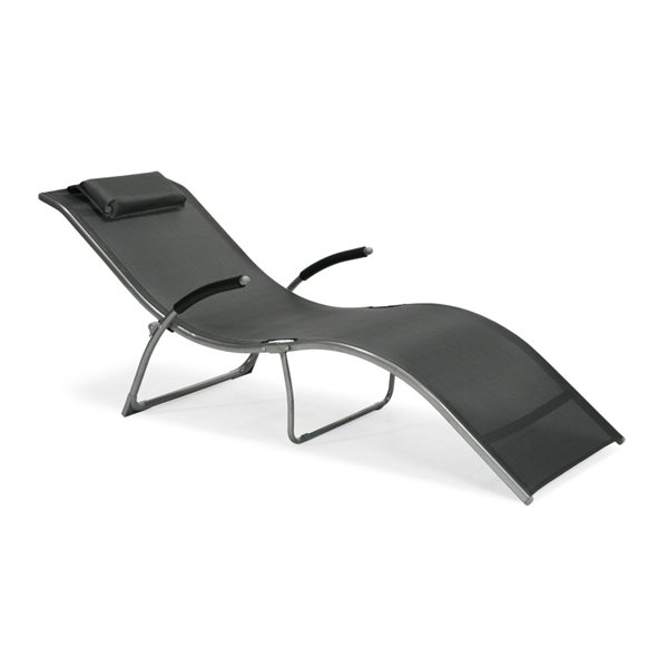 Deck chair BATYA grey