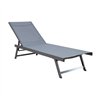 Deck chair ARIO grey