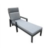 Deck chair CASPER grey