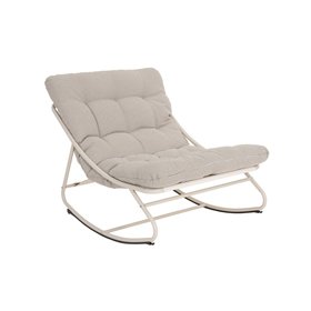 Rocking chair SAMBA light grey