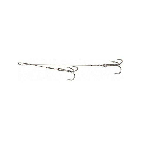 Double additional treble hooks systems 2 18kg/13cm 2pcs