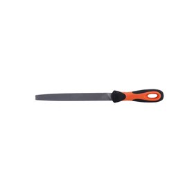 Flat tapered file 8" 200mm second cut with handle