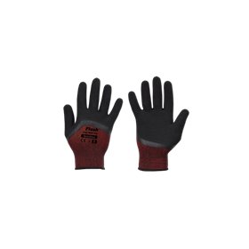 Gloves FLASH GRIP RED FULL latex, size 11