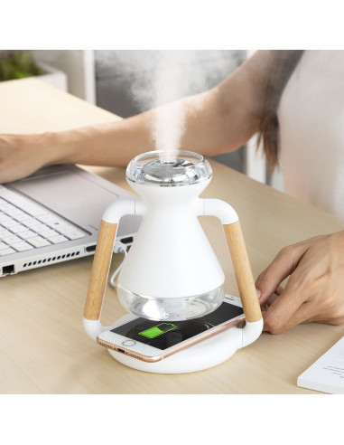 3-in-1 Wireless Charger, Aroma Diffuser and Humidifier Misvolt InnovaGoods