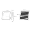 Užtvindanti šviesa / projektoriaus šviesa EDM 31857 Slim 100 W 1200 Lm Saulės energijos (6500 K)