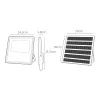 Valonheitin/projektorivalo EDM 31858 Slim 200 W 1800 Lm Aurinkokenno (6500 K)