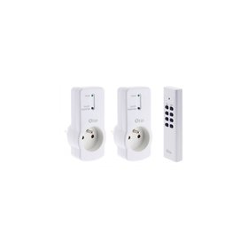 PACK 2 SOCKETS + REMOTE CONTROL