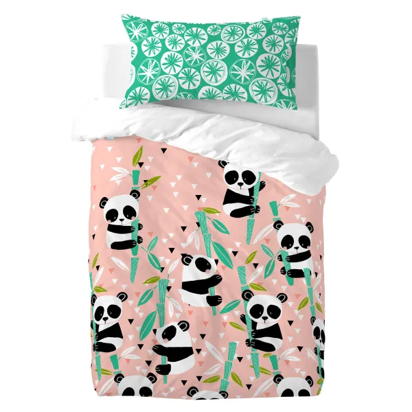 Tyynyliina HappyFriday Moshi Moshi Panda Garden Monivärinen 50 x 75 cm