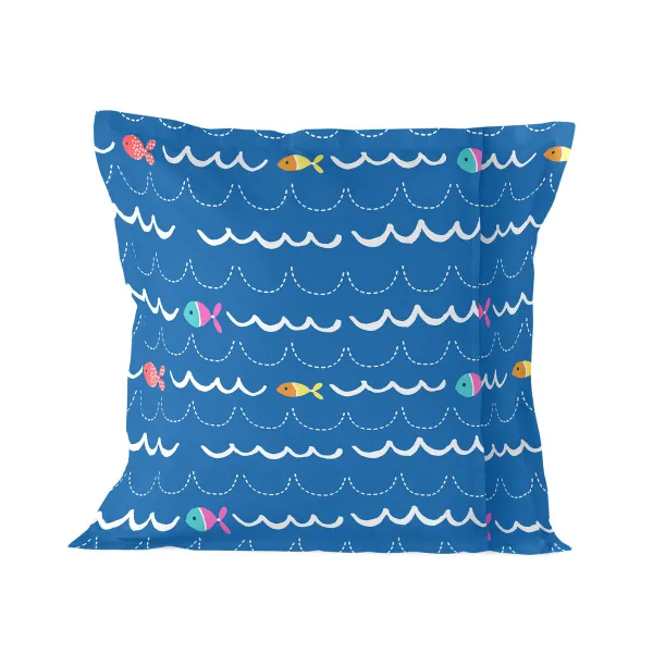 Tyynyliina HappyFriday Moshi Moshi Sea Life Monivärinen 80 x 80 cm