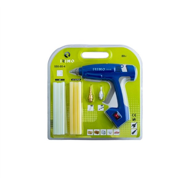 Cordless electronic glue gun