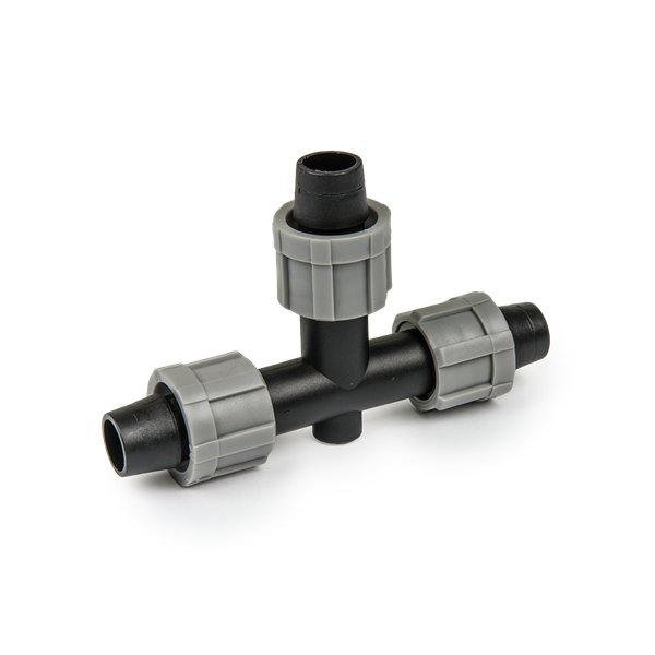 Drip tape tee connector