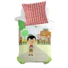 Pagalvės užvalkalas HappyFriday Mr Fox Wooden Puppet Spalvotas 80 x 80 cm
