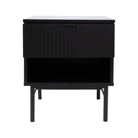 Nightstand SEQUENCE 45x40xH55cm, 3D black