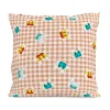 Tyynyliina HappyFriday Mr Fox Piggys Vichy Monivärinen 80 x 80 cm