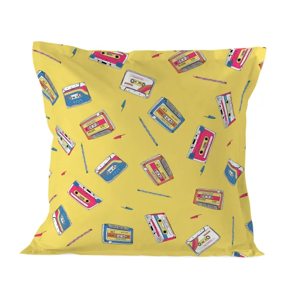 Pagalvės užvalkalas HappyFriday Baleno Teen Walkman Spalvotas 60 x 60 cm