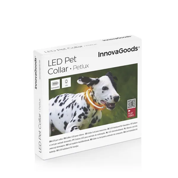 LED Collar for Pets Petlux InnovaGoods