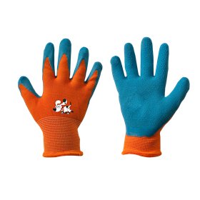 Gloves ORANGE latex, size 2