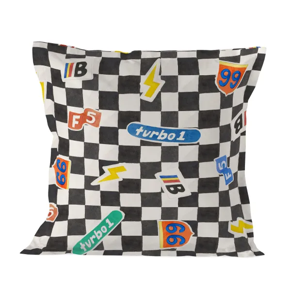 Pagalvės užvalkalas HappyFriday Baleno Teen Racer Spalvotas 60 x 60 cm