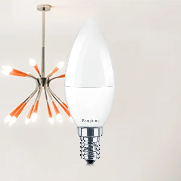 BRY-ADVANCE-5W-E14-C37-6500K-LED BULB