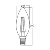BRY-ADVANCE-4W-E14-C35-CLR-DIM-3000K-LED BULB