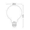 BRY-ADVANCE-7W-E27-G95-SFT-3000K-BULB