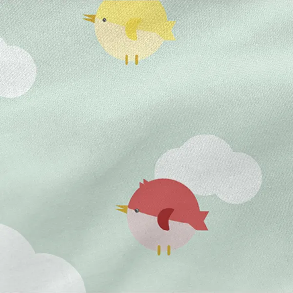 Tyynyliina HappyFriday Happynois Learning to fly Monivärinen 50 x 75 cm