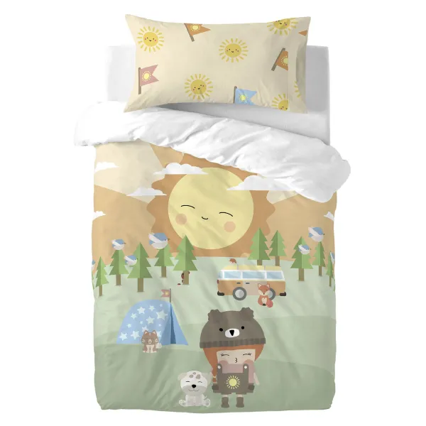 Spilvendrāna HappyFriday Happynois Camping Daudzkrāsains 50 x 75 cm