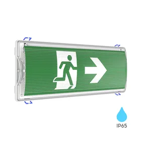 BRY-EXIT-LED-5W-DUAL-IP65-WHT-EMERGENCY EXIT