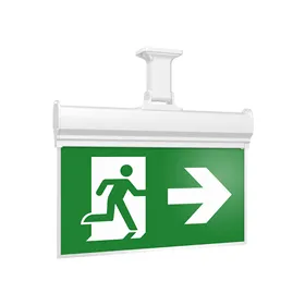 BRY-EXIT-LED-2W-HNG-IP20-WHT-EMERGENCY EXIT