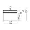 BRY-EXIT-LED-2W-HNG-IP20-WHT-EMERGENCY EXIT