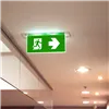 BRY-EXIT-LED-2W-RCS-IP20-WHT-EMERGENCY EXIT
