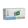 BRY-EXIT-LED-2W-RCS-IP20-WHT-EMERGENCY EXIT