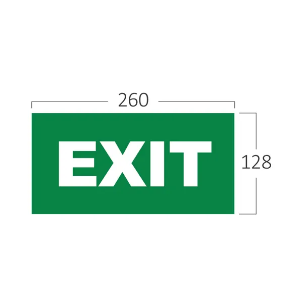 BRY-EXIT SING-EXIT -PVC-FOR BC14-011XX