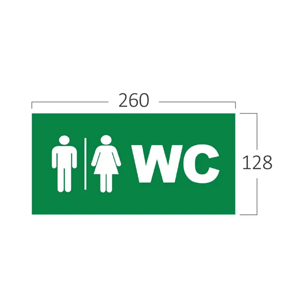 BRY-EXIT SING-WC -PVC-FOR BC14-011XX