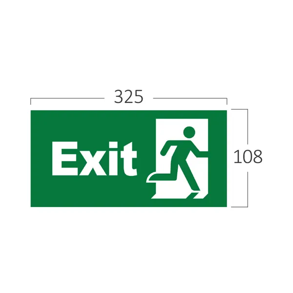 BRY-EXIT SING-EXIT DOOR-STICKER-FOR BC14-00900