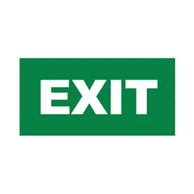 BRY-EXIT SING-EXIT STICKER-FOR-BC14-00900