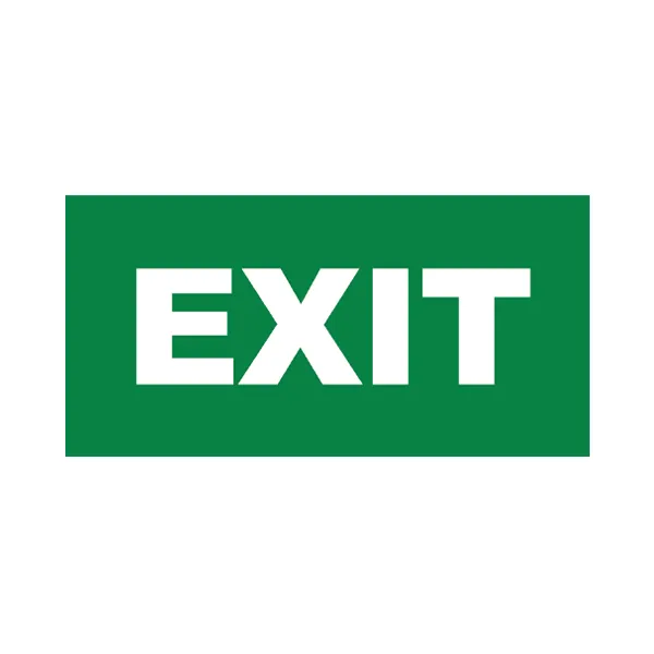 BRY-EXIT SING-EXIT STICKER-FOR-BC14-00900