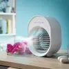 Mini Ultrasound Air Cooler-Humidifier with LED Koolizer InnovaGoods