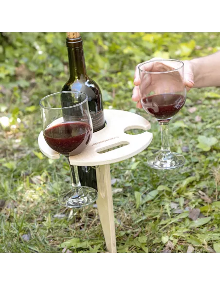 Folding and Portable Wine Table for Outdoors Winnek InnovaGoods