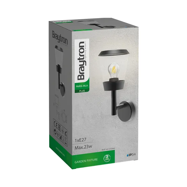 BRY-PARIS-WLA-1xE27-IP54-WALL LIGHT