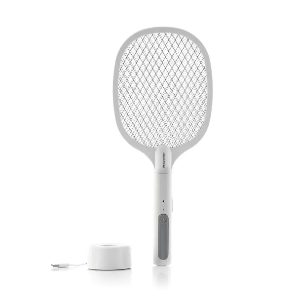 2-in-1 Rechargeable Insect Killing Racket with UV Light KL Rak InnovaGoods