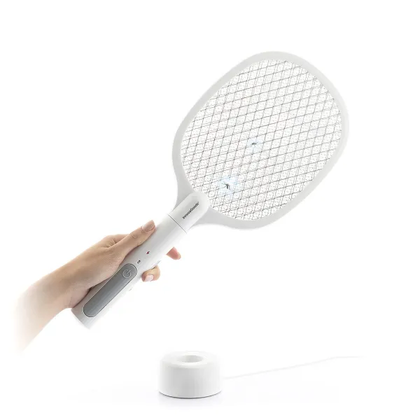 2-in-1 Rechargeable Insect Killing Racket with UV Light KL Rak InnovaGoods