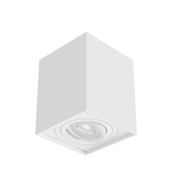 BRY-GAMA-8010-SQR-WHT-GU10-SPOTLIGHT