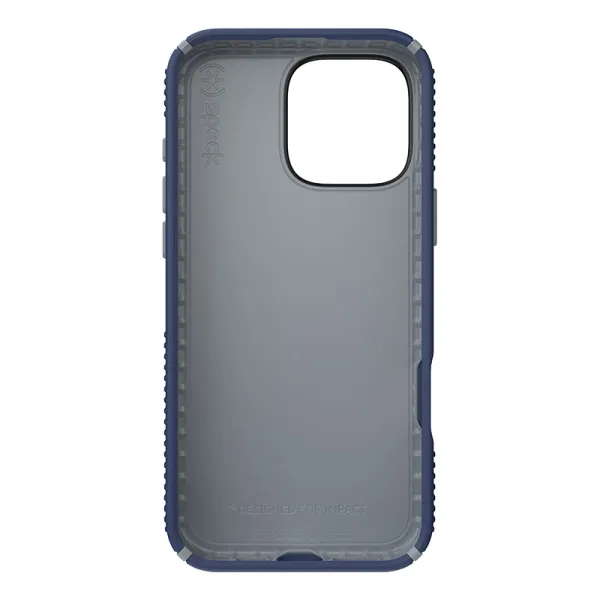 Speck Presidio2 Grip - iPhone 16 Pro Max Case (Coastal Blue / Dust Gray / White)